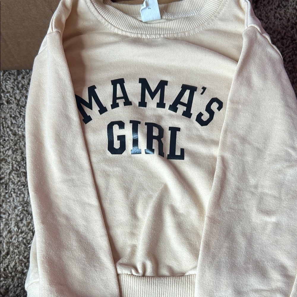 SHEIN Cream Sweatshirt
